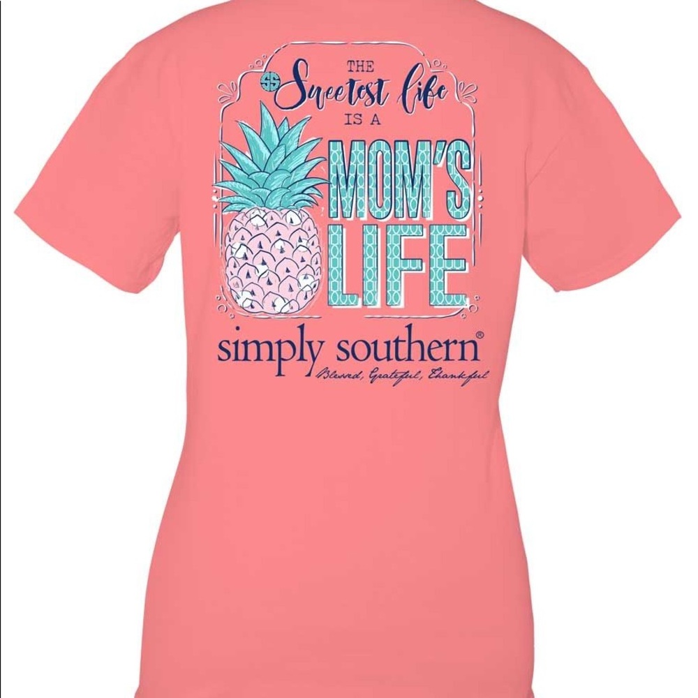 Simply Southern Mom Life Short Sleeve Shirt